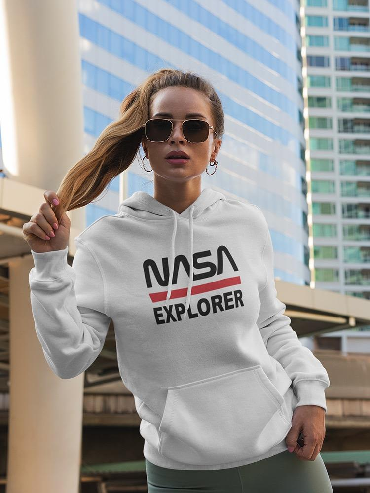 Nasa Explorer Banner Hoodie or Sweatshirt - NASA Designs | Space Exploration Clothing Sensual Secret Boutique