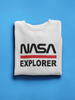 Nasa Explorer Banner Hoodie or Sweatshirt - NASA Designs | Space Exploration Clothing Sensual Secret Boutique