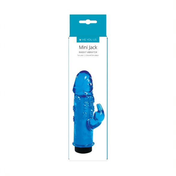 Me You Us Mini Rabbit Vibrator Blue Sensual Secret Boutique