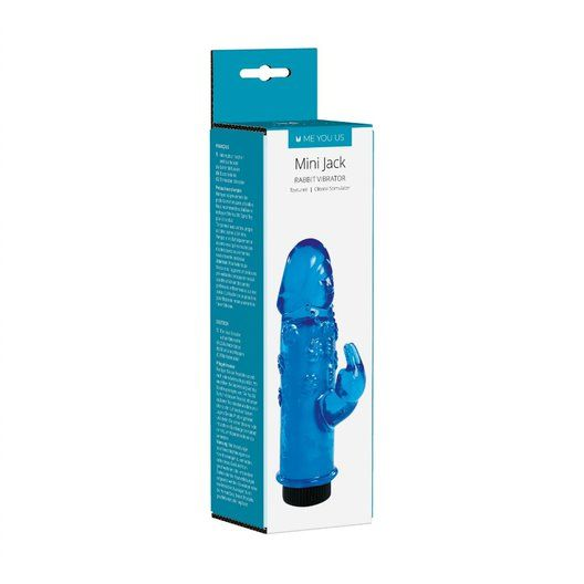 Me You Us Mini Rabbit Vibrator Blue Sensual Secret Boutique