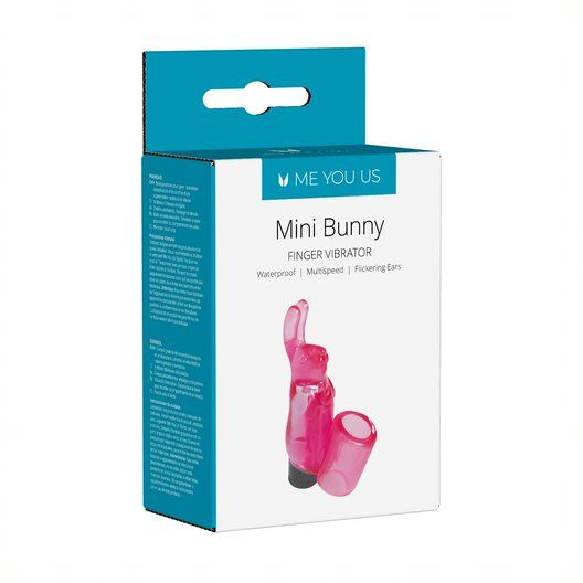 Me You Us Mini Bunny Finger Vibrator Pink Sensual Secret Boutique