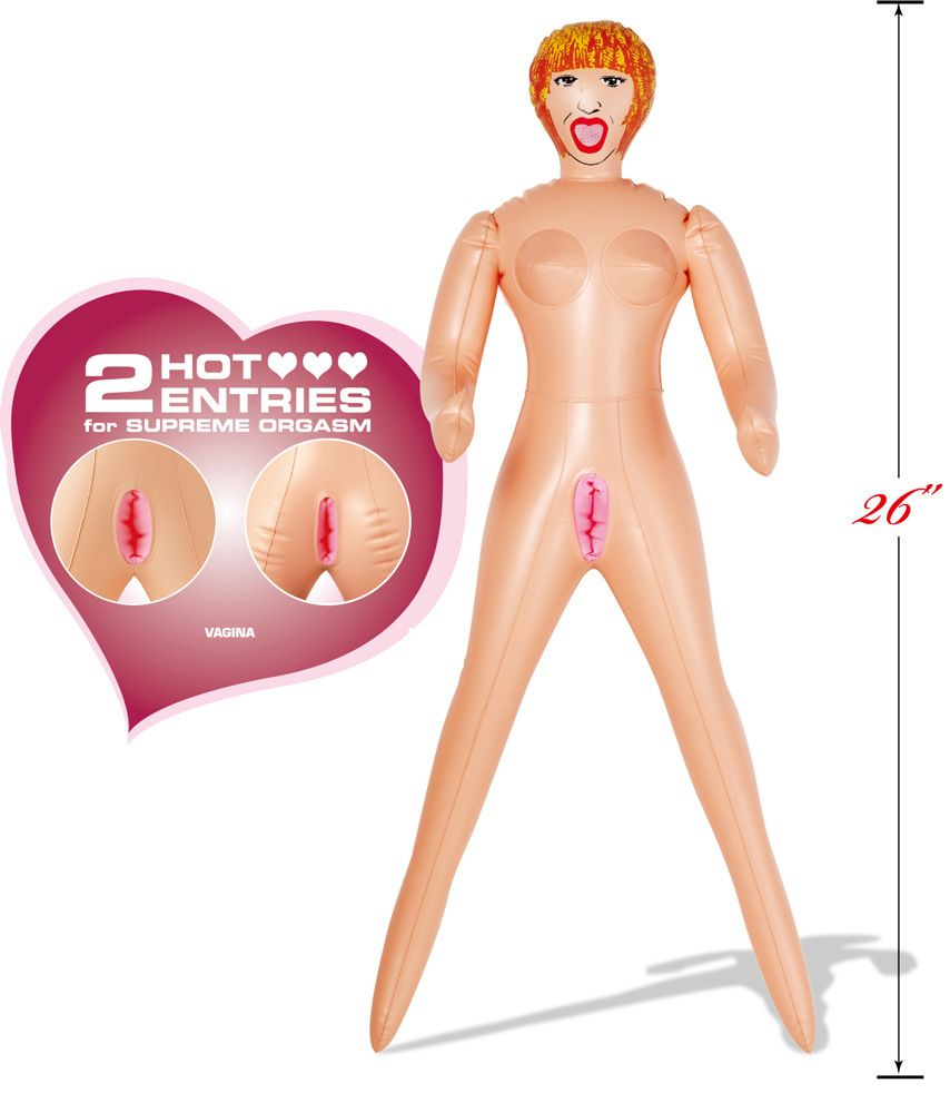 Nanma Romping Rosy Inflatable Mini Size Doll Flesh Sensual Secret Boutique