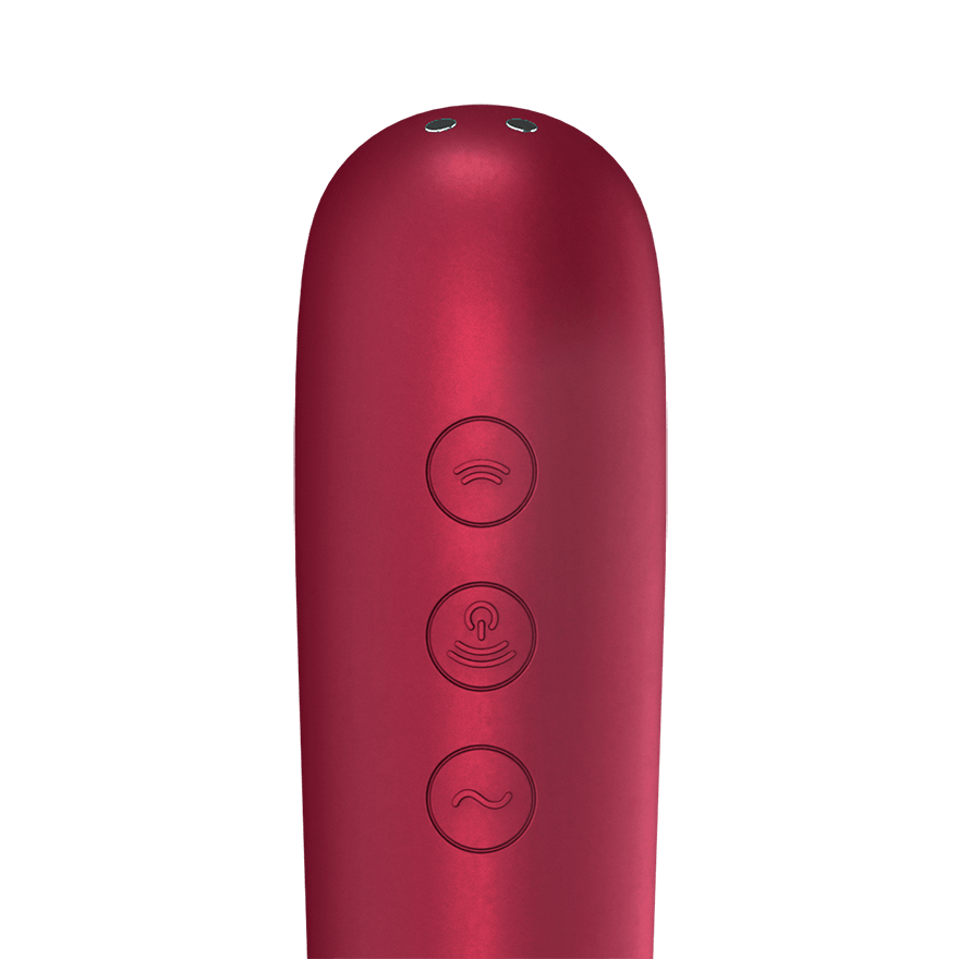 Satisfyer Dual Love Vibrator With Bluetooth And App Pink Sensual Secret Boutique