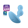 Satisfyer Deep Diver Connect App Vibrating Plug Blue Sensual Secret Boutique