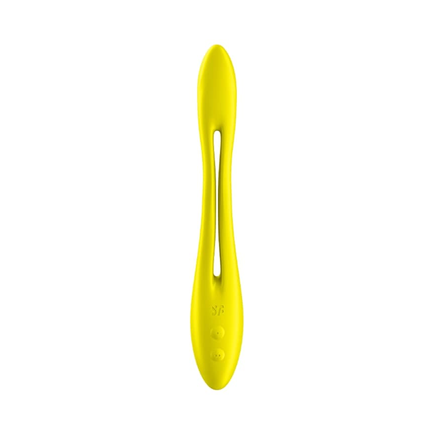 Satisfyer Elastic Game Vibrator Yellow - Multifunctional and Versatile Pleasure Toy Sensual Secret Boutique