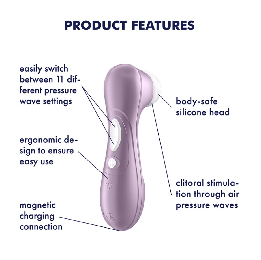 Satisfyer Pro 2 Air Stimulator Violet Sensual Secret Boutique