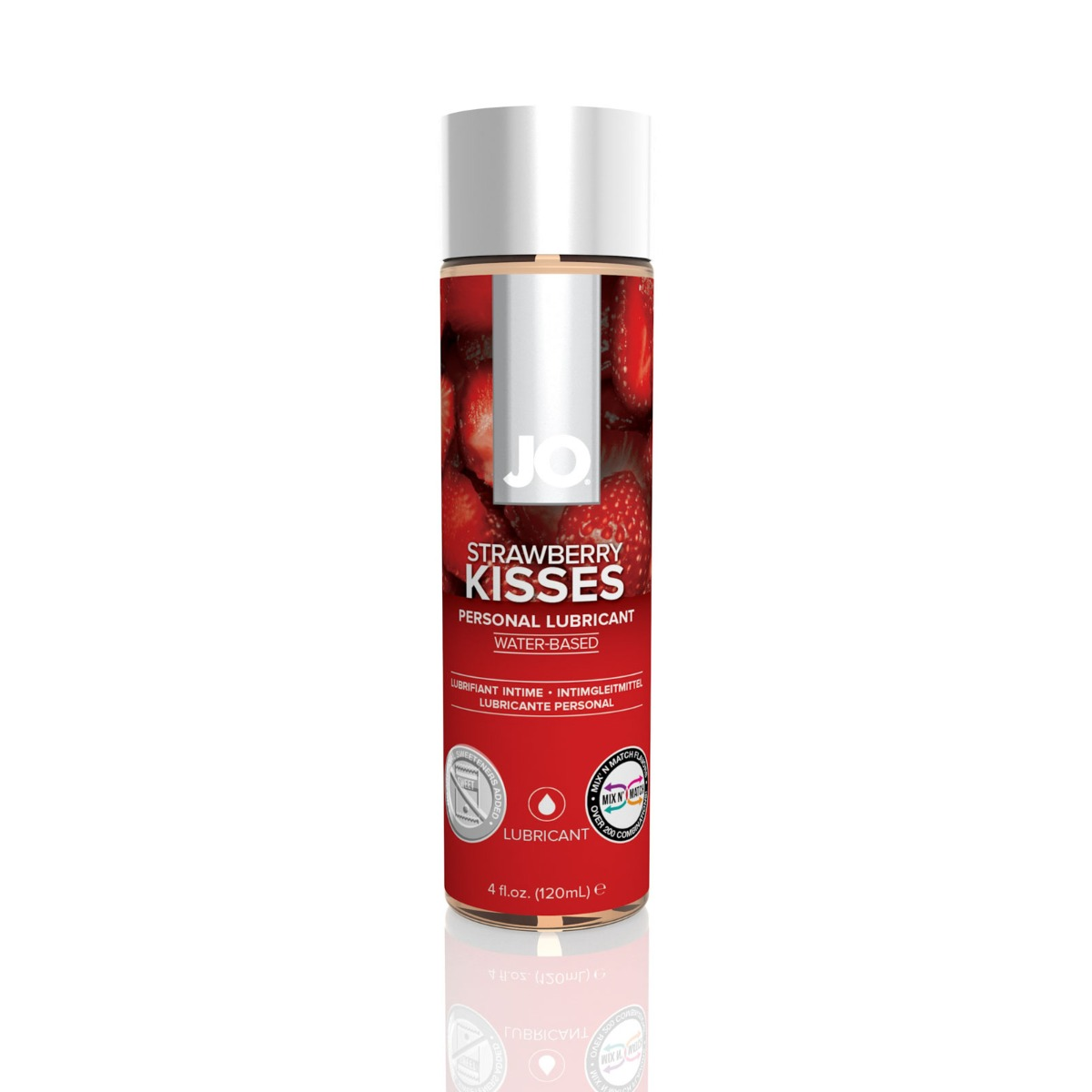 System JO H2O Strawberry Kisses Lubricant 120ml Sensual Secret Boutique