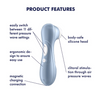 Satisfyer Pro 2 Air Pulse Stimulator Blue Sensual Secret Boutique