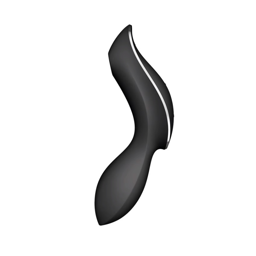 Satisfyer Curvy Trinity 2 Vibrator Black Sensual Secret Boutique