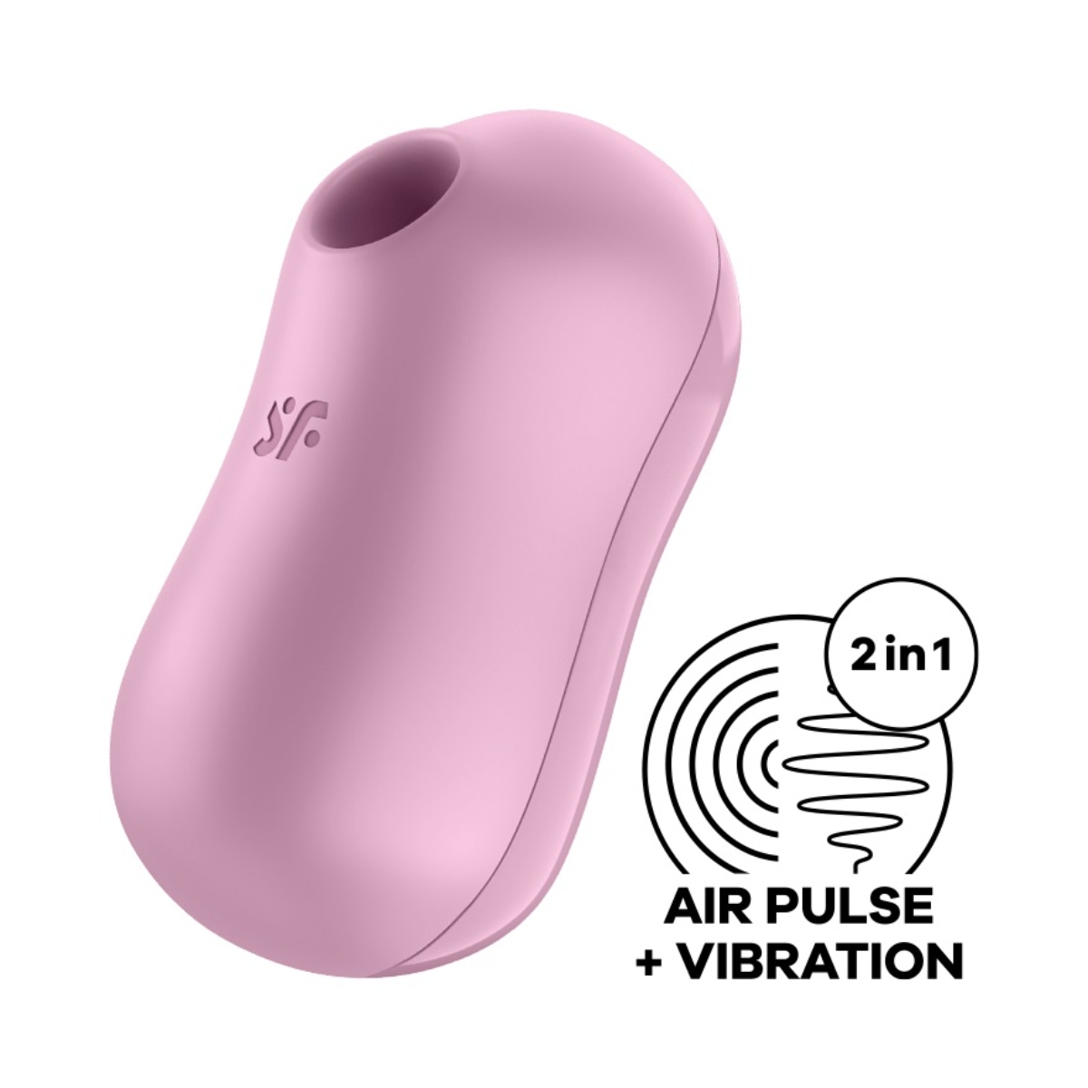 Satisfyer Cotton Candy Air Pulse Vibrator Lilac Sensual Secret Boutique