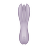 Satisfyer Threesome 2 Vibrator Violet - Powerful Multiple Stimulation - Waterproof - Body-Safe Silicone Sensual Secret Boutique