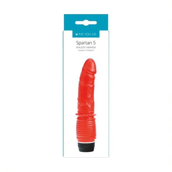 Me You Us Spartan Realistic Vibrator Pink 5in Sensual Secret Boutique