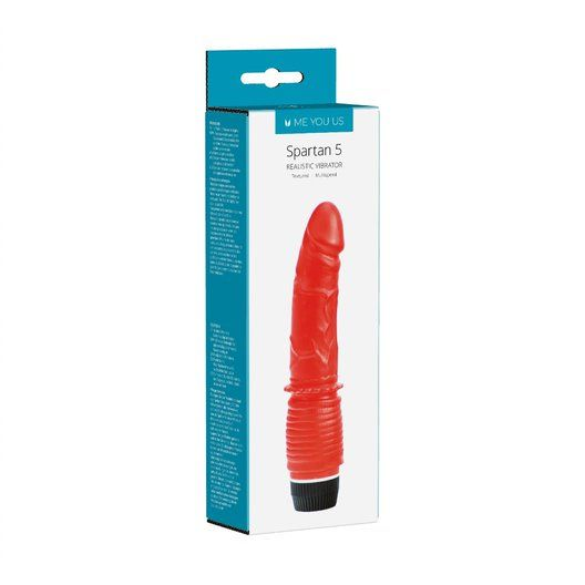 Me You Us Spartan Realistic Vibrator Pink 5in Sensual Secret Boutique