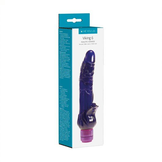 Me You Us Viking Realistic Vibrator Purple Sensual Secret Boutique