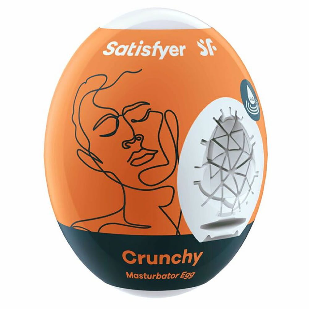 Satisfyer Crunchy Masturbator Egg Sensual Secret Boutique