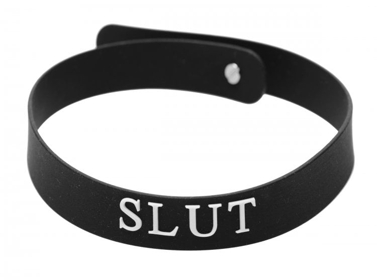 Master Series Slut Silicone Collar Sensual Secret Boutique