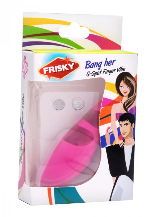 Frisky Bang Her Silicone G Spot Finger Vibe Sensual Secret Boutique