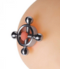 Master Series Rings Of Fire Stainless Steel Nipple Press Set Sensual Secret Boutique