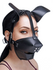 Master Series Puppy Play Hood With Breathable Ball Gag Sensual Secret Boutique