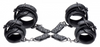 Master Series Concede Wrist & Ankle Restraint Set with Bonus Hog Tie Adaptor Sensual Secret Boutique