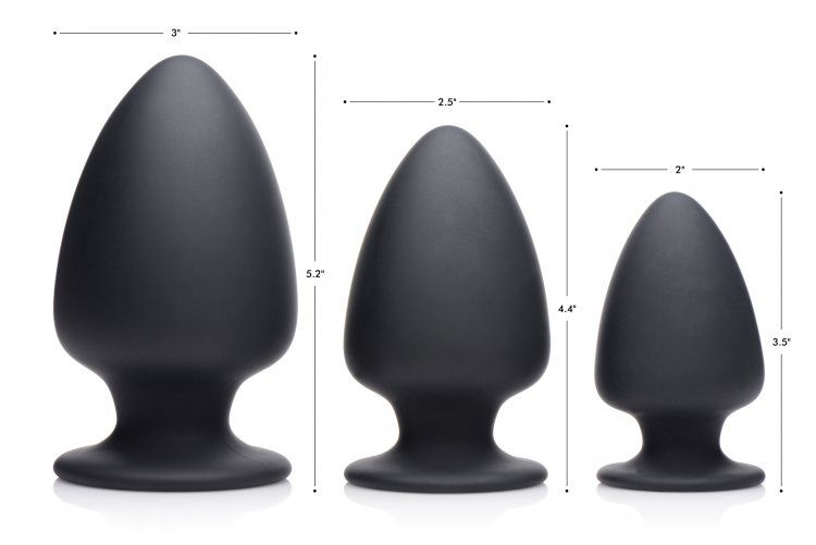 Squeezable Silicone Anal Plug - Small Sensual Secret Boutique