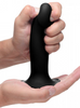 Squeezable Phallic Dildo - Black