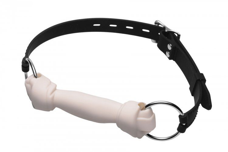 Tailz Puppy Play Set Silicone Bone Gag  Tail Anal Plug  &amp; Collar Sensual Secret Boutique