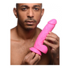 Pop Peckers Dildo With Balls Pink (8.25”) Sensual Secret Boutique