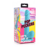 Pop Peckers Dildo With Balls Blue (6.5”) Sensual Secret Boutique