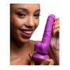 Pop Peckers Dildo With Balls Purple (6.5”) Sensual Secret Boutique