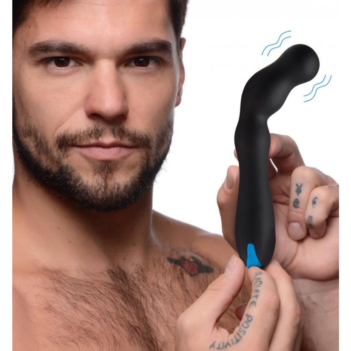 Trinity For Men 12x Silicone Beaded Prostate Vibrator Sensual Secret Boutique