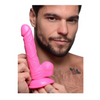 Pop Peckers Dildo With Balls Pink (6.5”) Sensual Secret Boutique