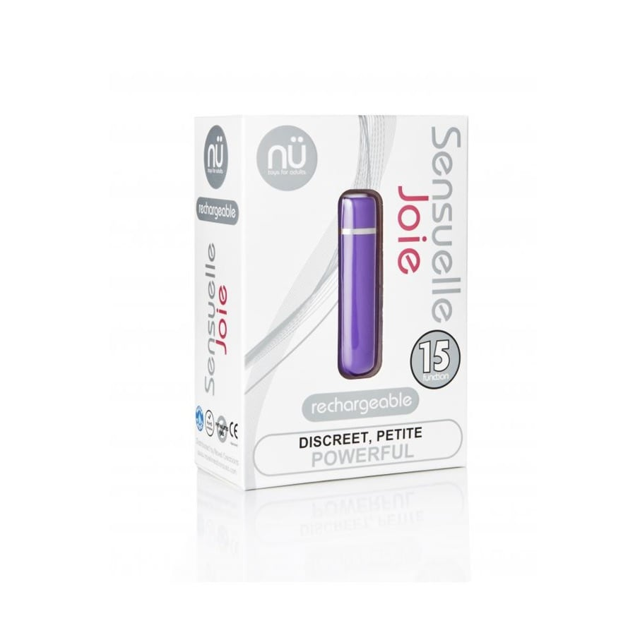 SENSUELLE JOIE 15 FUNCTION BULLET - PURPLE Sensual Secret Boutique