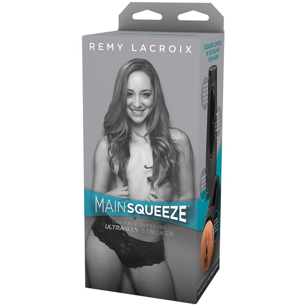 Main Squeeze Remy Lacroix Pussy Vanilla Flesh Stroker | Doc Johnson Sensual Secret Boutique