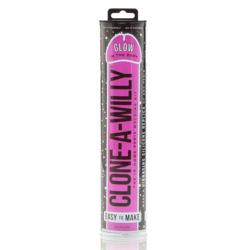 Clone A Willy Glow In The Dark Kit Hot Pink Sensual Secret Boutique