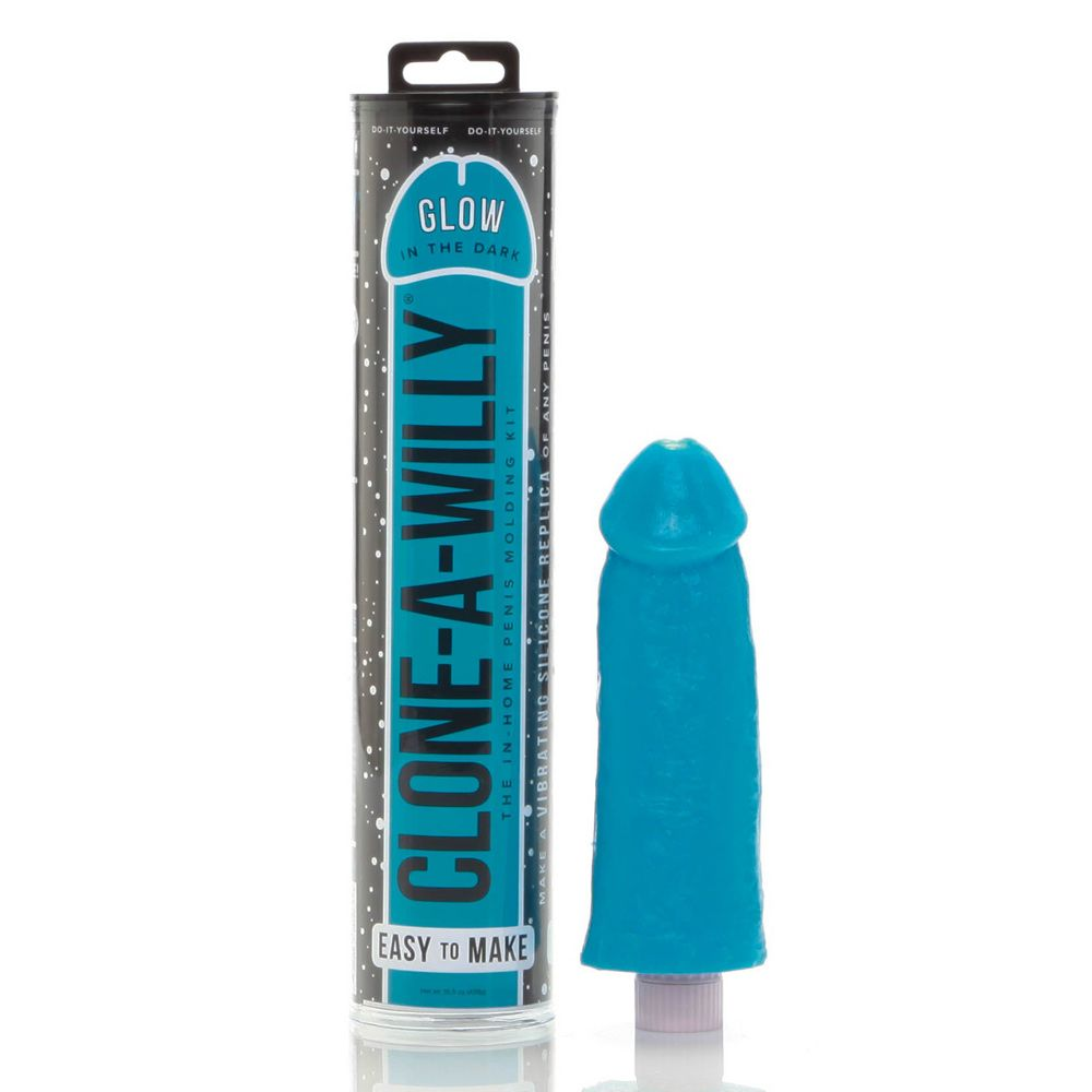 Clone A Willy Glow In The Dark Kit Blue Sensual Secret Boutique