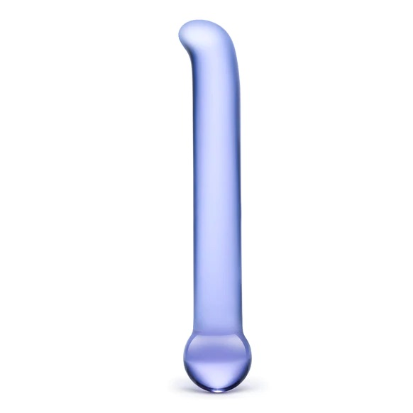 Glas 6.75inch G Spot Tickler Purple Sensual Secret Boutique