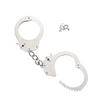 Me You Us Heavy Metal Handcuffs Silver Sensual Secret Boutique