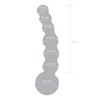 Glas 5inch Curved Glass Beaded Dildo Clear Sensual Secret Boutique