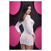 Lapdance Lace off the Shoulder Mini Dress White Sensual Secret Boutique