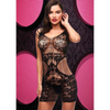 Shop the Stunning Lace Cut Out Mini Dress in Black - Q | YourStore Sensual Secret Boutique