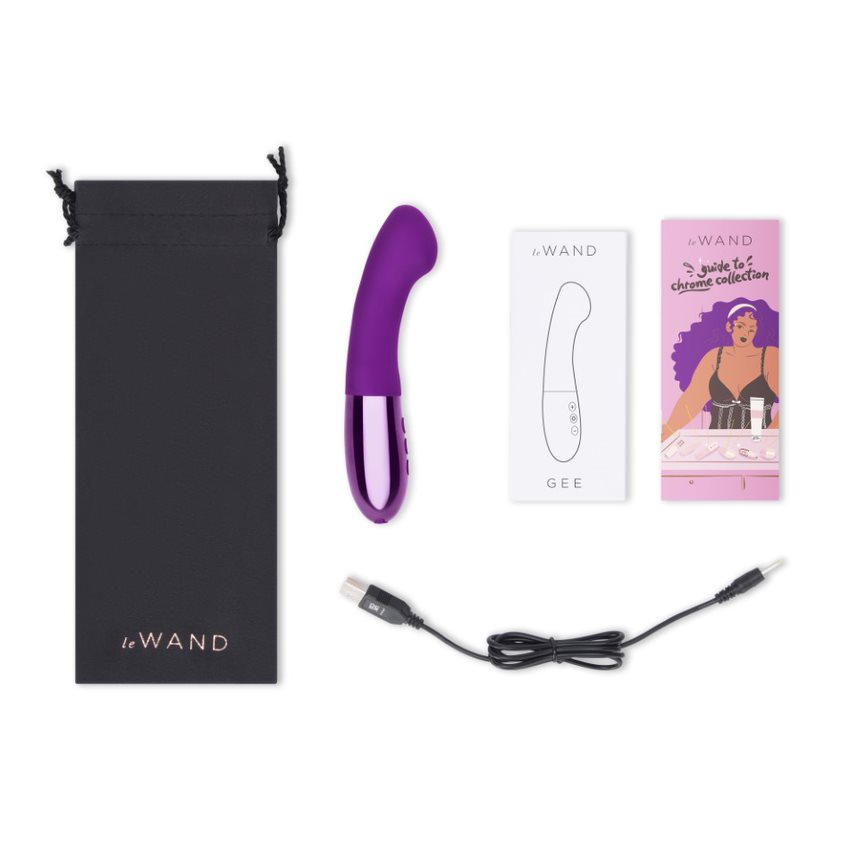 Le Wand Gee Vibrator Cherry Sensual Secret Boutique