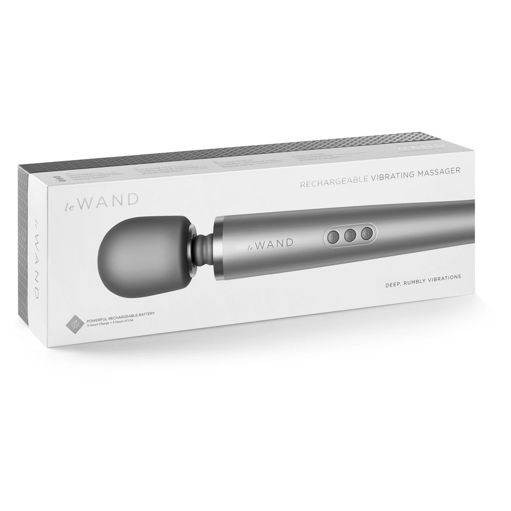 Le Wand Rechargeable Massager Grey Sensual Secret Boutique