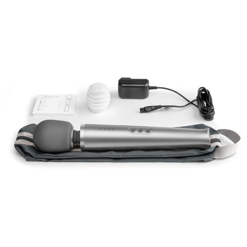 Le Wand Rechargeable Massager Grey Sensual Secret Boutique