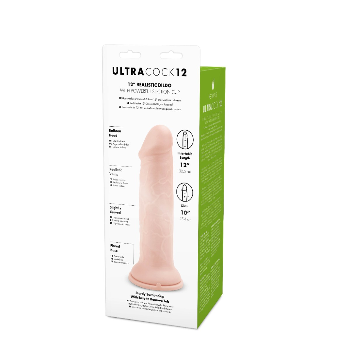 Me You Us Ultra Cock 12inch Realistic Dildo Sensual Secret Boutique