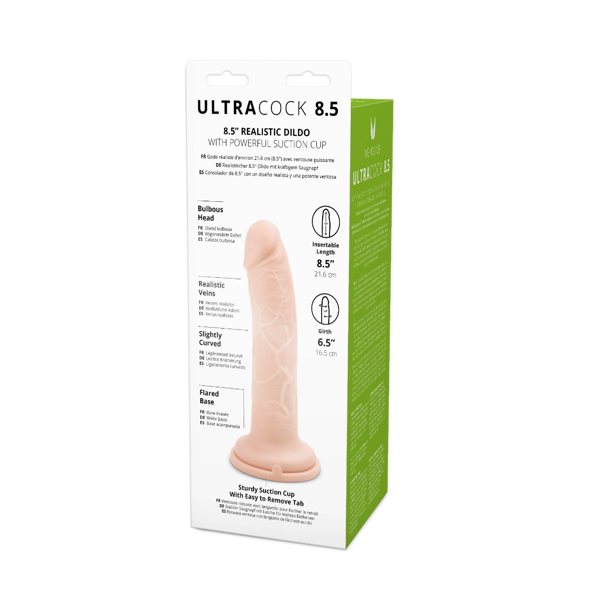 Me You Us Ultra Cock 8.5inch Realistic Dildo Sensual Secret Boutique