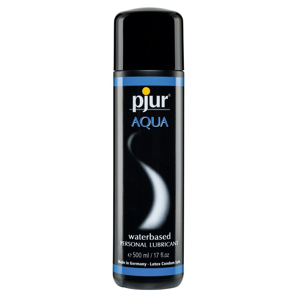 Pjur Aqua Waterbased Lubricant Transparent 500Ml Sensual Secret Boutique