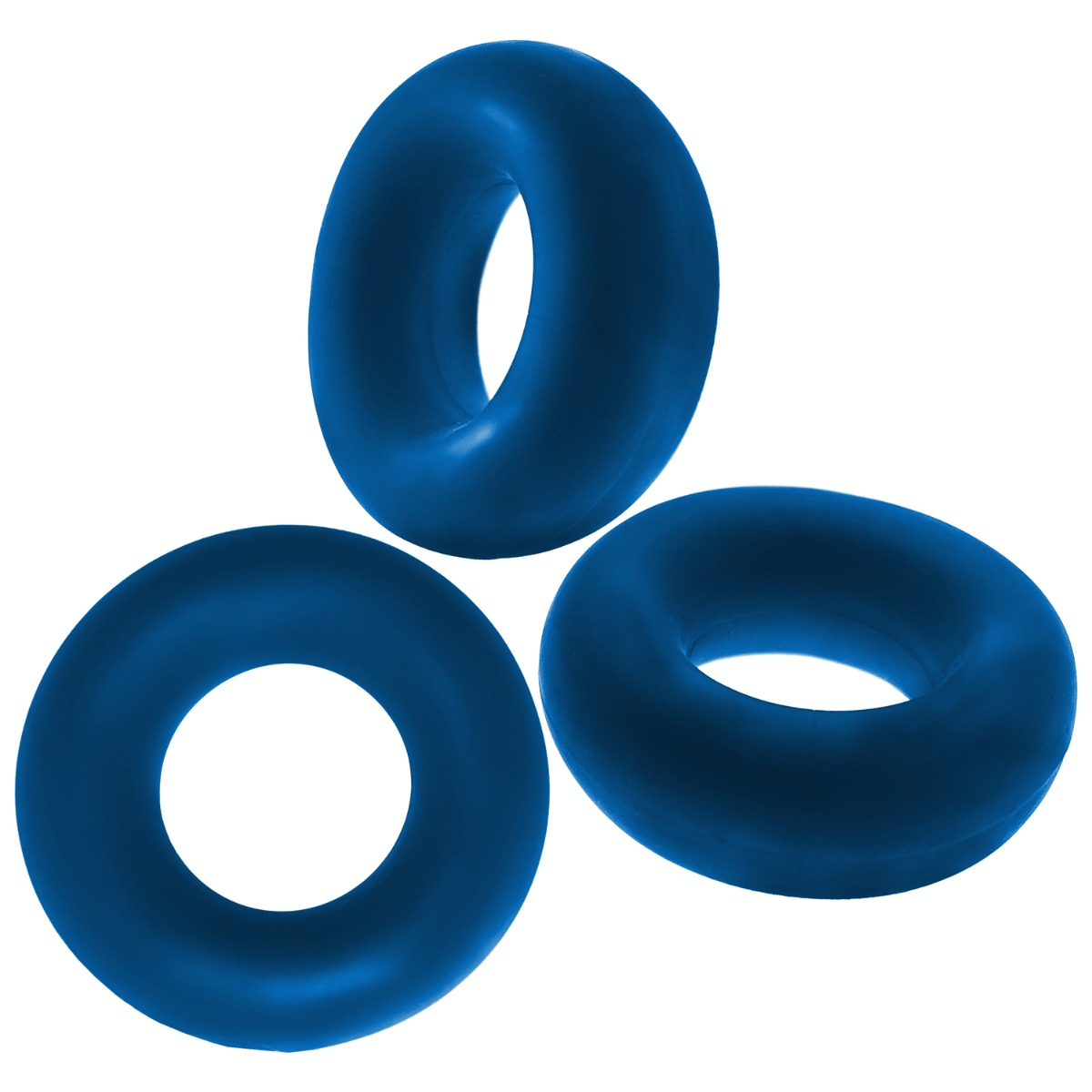 Oxballs Fat Willy 3-Pack Jumbo Cockrings Space Blue Sensual Secret Boutique