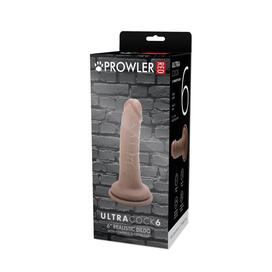 Prowler RED Ultra Cock 6 Dildo - Caramel Sensual Secret Boutique