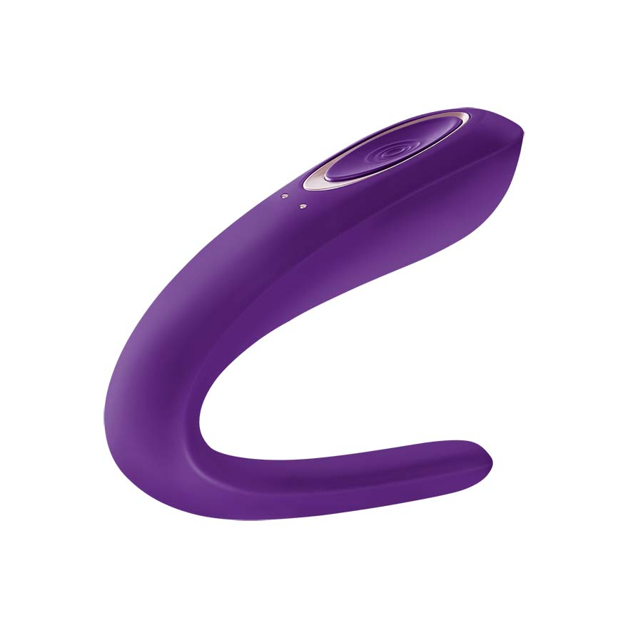 Satisfyer Double Classic Couples Vibrator Purple Sensual Secret Boutique